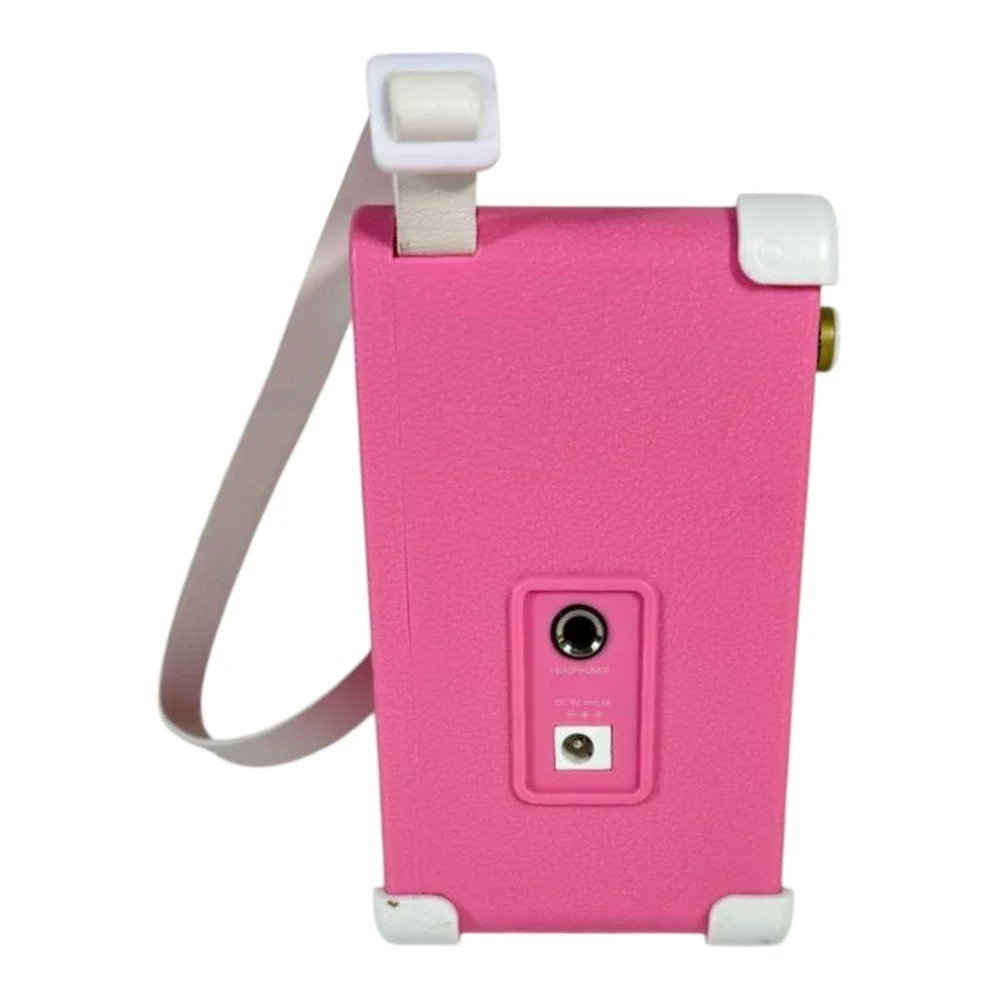 Replacement Part FAO Schwarz Pink Stage Stars Amp Batteries Tested-24 HOUR SHIP!